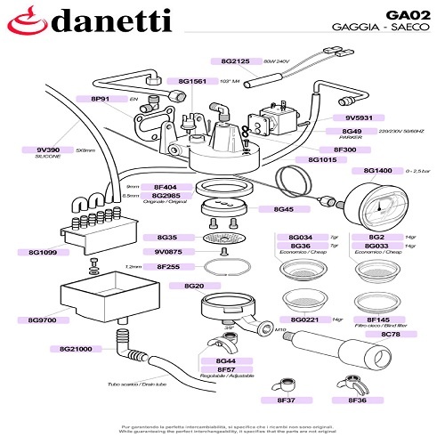 GAGGIA-SAECO - EVOLUTION FEJ