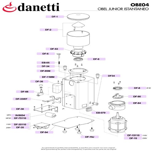 OBEL - JUNIOR ON DEMAND KÁVÉDARÁLÓ ADAGOLÓ