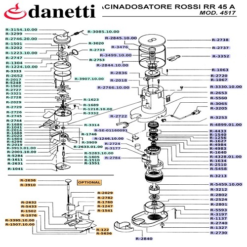 RR 45 A AUTOMATICO KÁVÉDARÁLÓ ADAGOLÓ