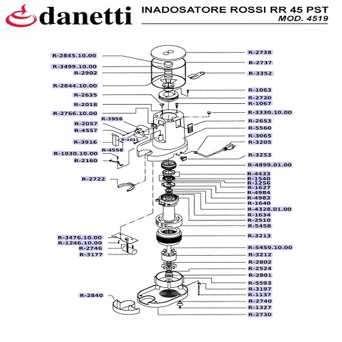 RR 45 PST mod.4519 KÁVÉDARÁLÓ ADAGOLÓ
