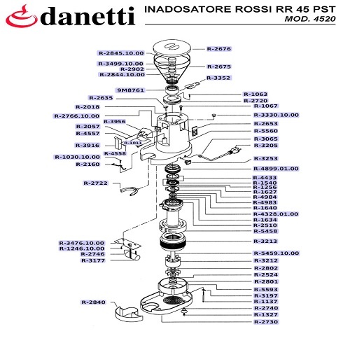 RR 45 PST mod.4520 KÁVÉDARÁLÓ ADAGOLÓ