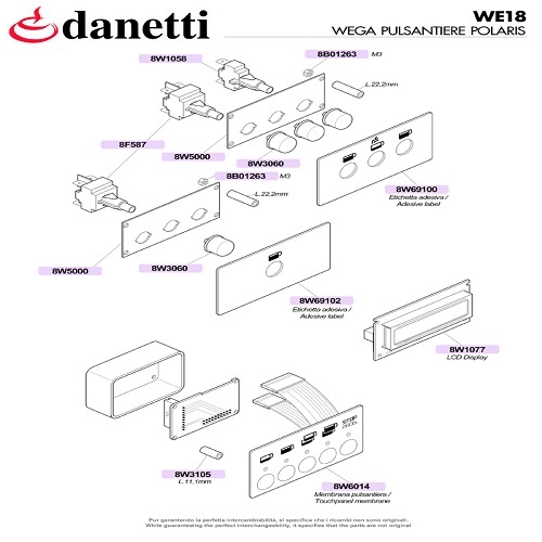 WEGA - POLARIS ÉRINTŐ PANELEK