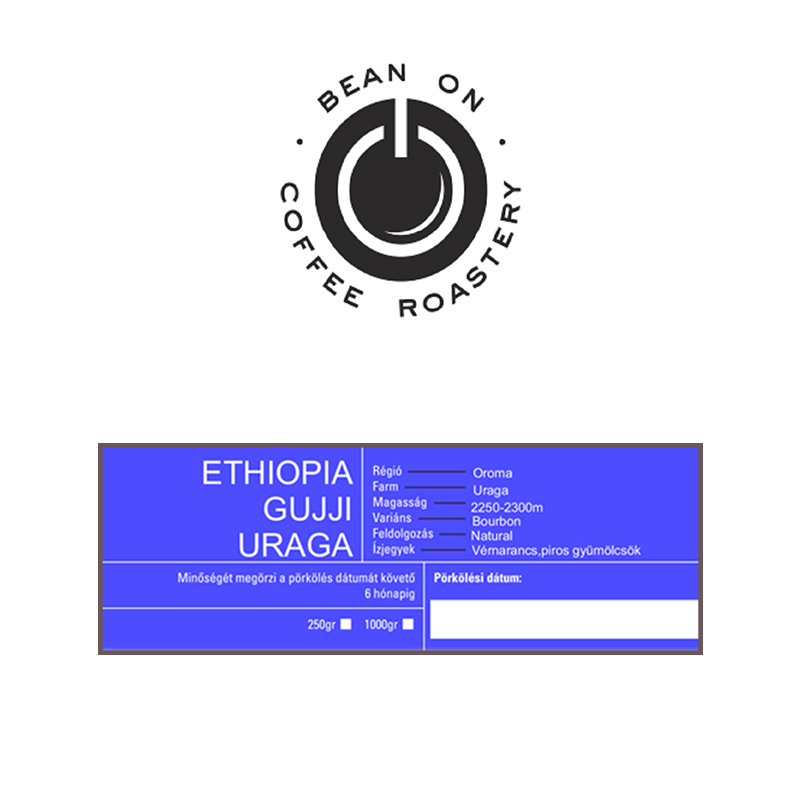 Bean On Ethiopia Guji Szemes Kávé